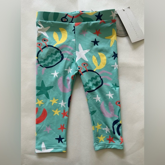 NWT Stella McCartney Kids Rashguard Leggings 18 Months - Picture 2 of 13